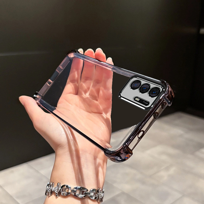 Ốp Lưng Cho Oppo Reno 6Z 5G / Reno 6 5G / Reno6 Z 5G Giá Đỡ Điện Thoại tpu Chống Sốc Có Chức Năng Chống Trơn Trượt Vỏ Điện Thoại Di Động SJZJ