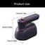 KIKIN Rapid Preheat Iron được phát triển để tạo sương mù 1000W mạnh mẽ và dễ trượt trên nhiều loại quần áo