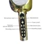 Micro hát karaoke kiêm loa bluetooth cầm tay YS-90 âm thanh hay Bass Treble lọc âm tránh nhiễu 2026