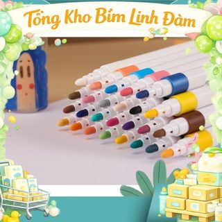 Bút Màu Acrylic Marker 60 Cao Cấp Màu Sắc Tươi Sáng - Bút Lông Màu