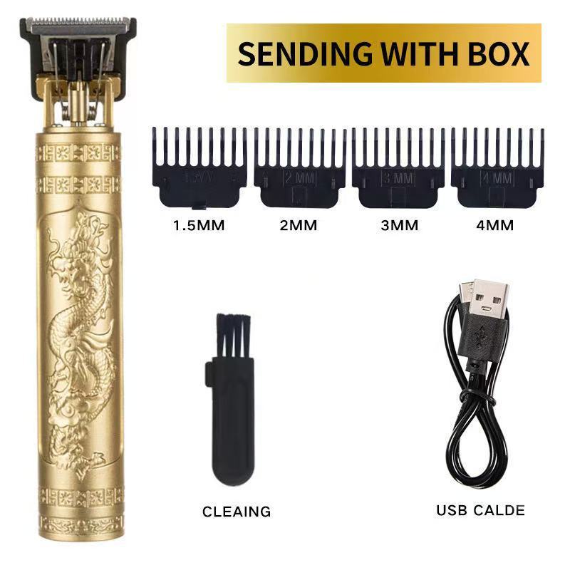 Qitiandi Bao Hộp Quà Tặng USB Sạc Trực Tiếp Kéo Cắt Tóc Kéo Khắc Kéo Điện 26.3.18