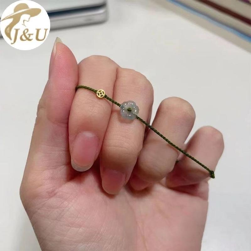 JU Thời Trang Sáng Tạo - Nhẫn và Vòng Tay Handmade Dây Bện, Có Thể Điều Chỉnh, Quà Tặng Cặp Đôi