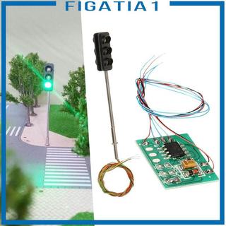Mô hình đèn giao thông có bảng điều khiển Thiết kế thực tế Đèn LED cho DIY
