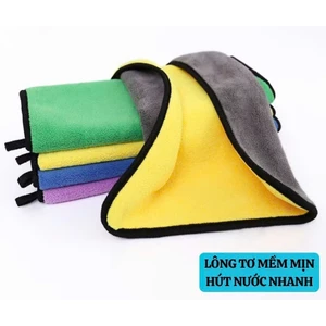 Khăn Lau Xe, Khăn Lau Đa Năng 2 Lớp Dày, Dùng Lau Xe, Bếp , Bàn , Tay, Kích Thước đa Dạng , bt01