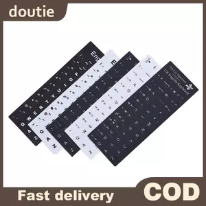 Doutie Bàn Phím Tiếng Anh Thay Thế Stiers Trắng Trên Bla Bất Kỳ Máy Tính PC Laptop VN