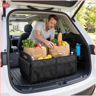 Bộ sắp xếp lưu trữ thân xe SUV N & X với 6 nhà thơ Lưu trữ đa chức năng cho các chuyến đi nghỉ mát và chạy tạp hóa.