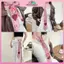 MYPANDA Cà Vạt Nữ Chuyển Màu Hồng Hình Trái Tim và Ngọn Lửa, Phù Hợp Với Quần Jeans và Làm Quà Tặng