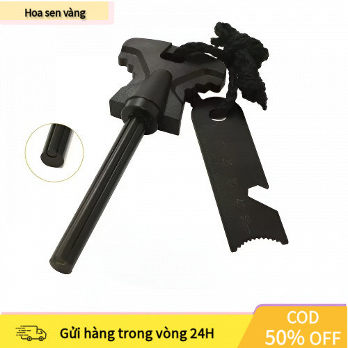 【COD】hanh magie đánh lửa dã ngoại đa năng, que đá lửa chắc chắn, đánh lửa dễ dàng trong mọi điều kiện thời tiết.