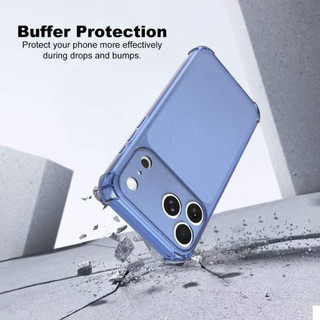 Túi khí bốn góc 2.0mm khuếch đại tức thì cửa sổ iPhone 17 Promax Matte Phone Case IP16 / 15 / Peach Pink 14 / 13 / 12 Soft 11