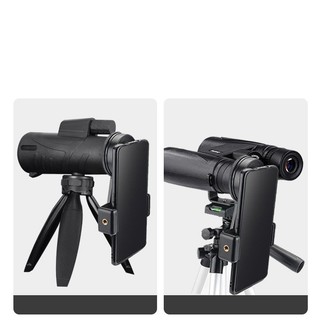 Giá kẹp điện thoại gắn ống nhòm kính thiên văn đường kính 25-45mm Đường kính 25-45mm，Dễ dàng lắp đặt, tháo lắp nhanh