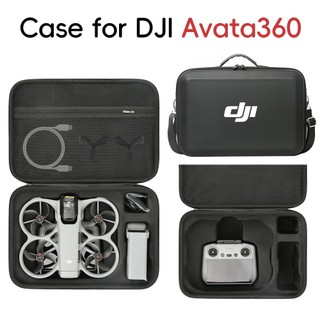 Dành Cho DJI Avata360 Changfei Bộ Tất Cả Trong Một Hộp Bảo Quản RC 2 Điều Khiển Từ Xa Đeo Vai Túi Bảo Quản avata360 Toàn Cảnh drone Phụ Kiện