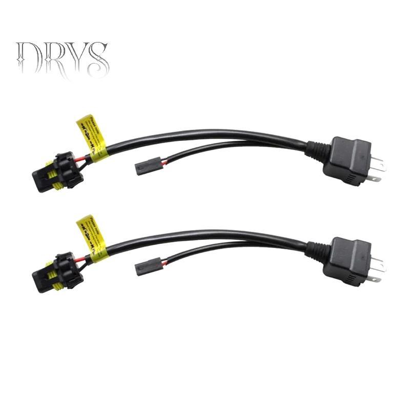 (TFT) 26cm H4 Relay Wireharness Cho H4 Bóng Đèn Nâng Cấp Bi LED & Xenon Máy Chiếu Ống Kính Phụ Kiện Đèn Ô Tô Chất Lượng Cao MỚI