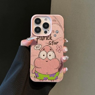 Dễ Thương SpongeBob Patrick Star Cặp Vợ Chồng Điện Thoại Trường Hợp Cho iPhone 17 16 15 14 13 12 11 Pro Max X Xr Xs Max