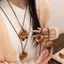 Vòng cổ bánh mì nút nước kiềm dễ thương