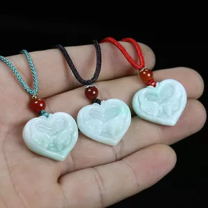 Mặt dây chuyền ngọc tay cầm cặp đôi cho nam và nữ - Vòng cổ sang trọng