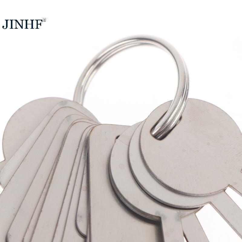 JINHF 10 / 11 / 16 Cái Dụng Cụ Losmith Đa Năng Chìa Khóa Bộ Một Từ Los Phụ Kiện Sửa Chữa Dụng Cụ Chìa Khóa Điện Cho SOWOYOO HOT