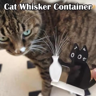 Đa Năng Mèo Whisker Collector- Hoa Khô mọng Nước Màn Hình Hiển Thị Trang Trí Giá Đỡ Món Quà Dễ Thương- Mèo Trang Trí Tủ Lạnh Từ Tính