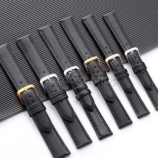 8-24mm Full Size Da PU Dây Đeo Đồng Hồ Cho Doanh Nghiệp Họa Tiết Trơn Dây Đeo Đồng Hồ Nam Nữ Thay Thế Đồng Hồ Vòng Tay Dây Đeo Tay