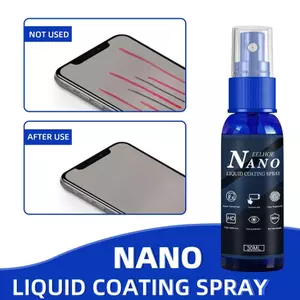 30ml Điện thoại di động Xịt phủ Nano Chống trầy xước Phim màn hình kỵ nước Bảo vệ chất lỏng Oleophobic Màn hình điện thoại Xịt shopidaevn