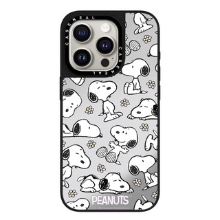 Ốp Điện Thoại Gương Chất Lượng Cao Tình Yêu Snoopy Thích Hợp Cho iPhone 17ProMax 17pro 17 air 16promax 16 15promax 15 14promax 13 13promax Ốp Lưng Cứng Chống Rơi Thời Trang