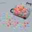 TRTR 100 Chiếc Hoạt Hình 3D Dạ Quang Rùa DIY Dopamine Màu Nhựa Mini Động Vật Phát Sáng Đêm Thu Nhỏ Các Bức Tượng Nhỏ Trang Trí Vườn Cổ Tích VN