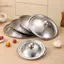 TRTR 10-32Cm Thép Không Gỉ Nắp Nồi Tròn Thay Thế Đa Năng Chảo Chiên Bao Viền Mịn Máy Rửa Chén An Toàn Cho Chảo Chảo Nồi Canh VN