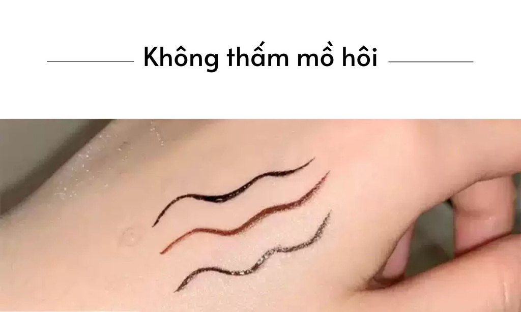 Mô tả Bút Kẻ Mắt nước Kissme chống trôi Heroine Make Smooth Liquid Eyeliner Super Keep nét sắc mảnh 0.1mm - 9
