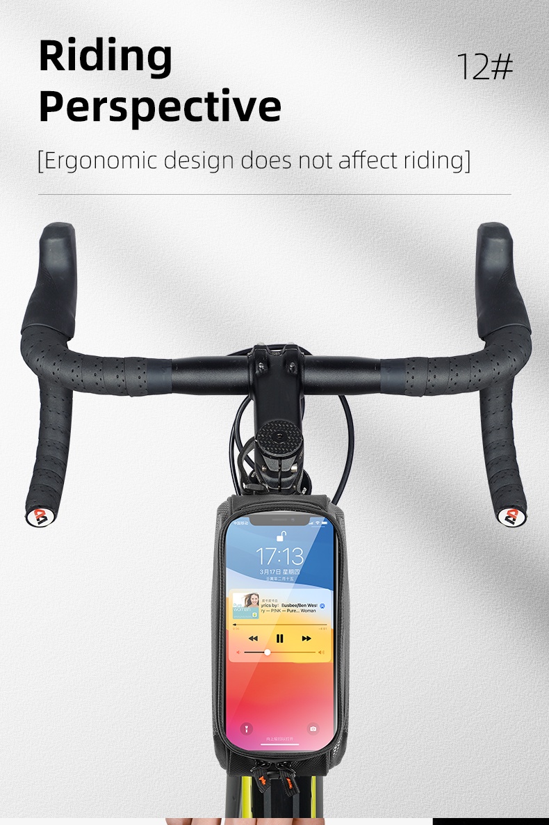Túi xe đạp WEST BIKING các góc