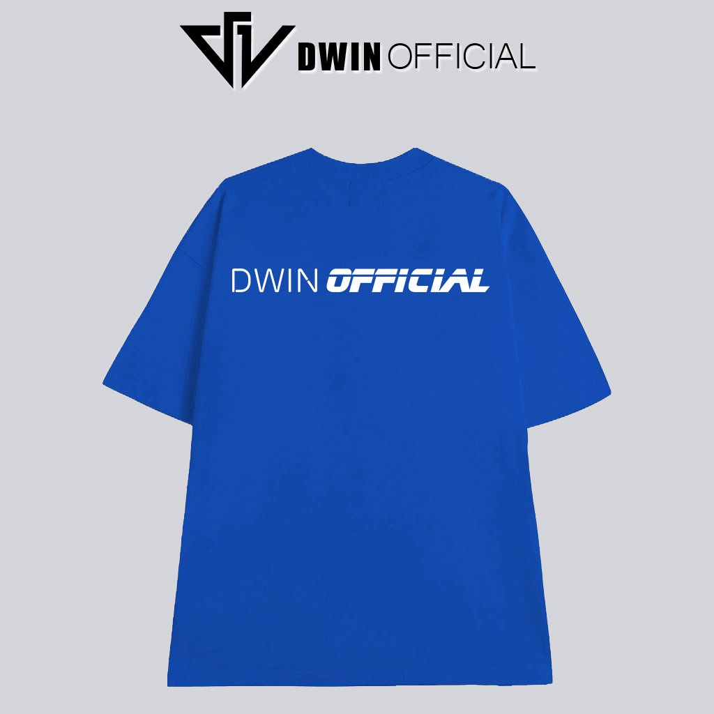 Mô tả Áo thun Dwin official thời trang basic tee phông trơn nam nữ tay lỡ oversize form rộng - 6