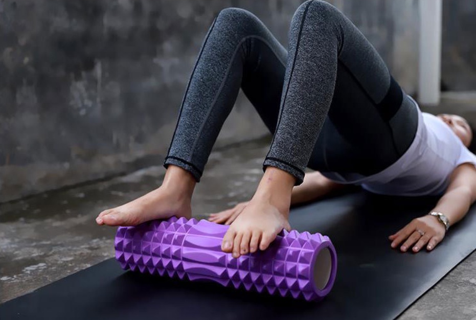 Mô tả Con Lăn Yoga Massage Foam Roller Ống Trụ Xốp Tập Thể Thao Giãn Cơ Có Gai Roam Rollet Cao Cấp Chính Hãng Amalife - 8