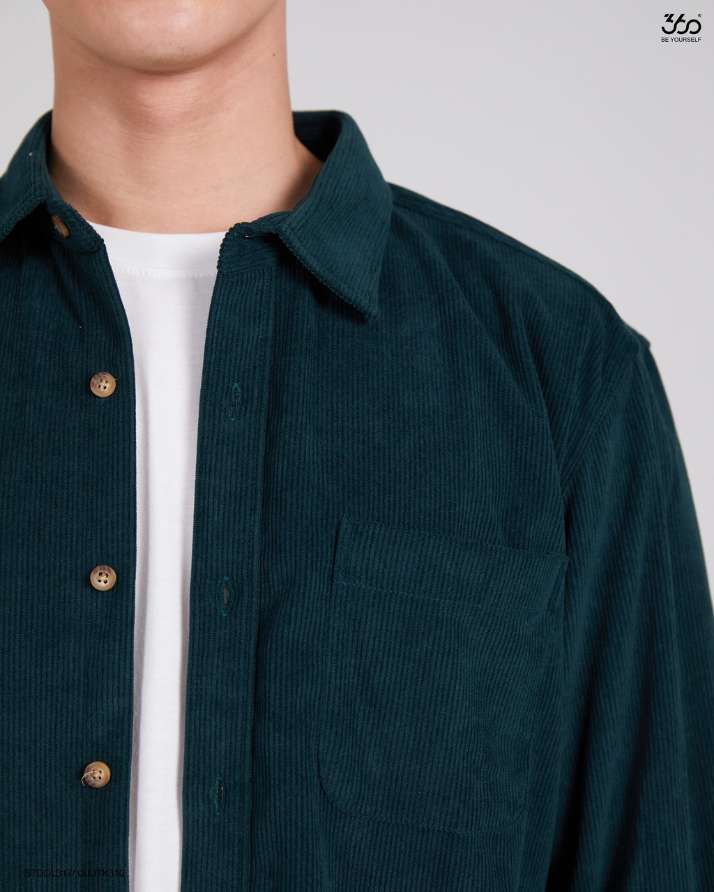 Áo sơ mi nhung tăm unisex 360 Boutique