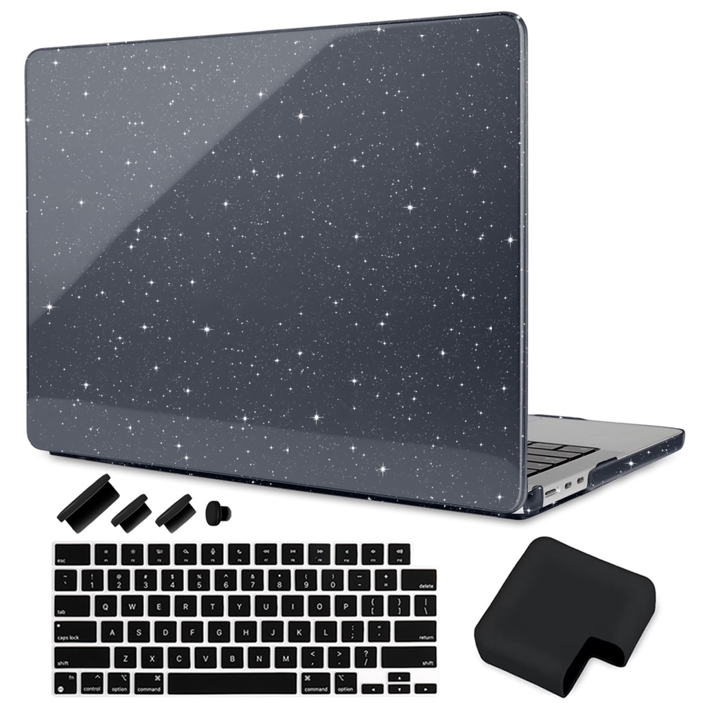 Mô tả Bling Crystal Case for MacBook Pro13 14" M4 M3 M2 M1 Air 13 13.6 15" A2941 A2681 A2337 A2179 A1932 A2442 A2338 A1708 A1706 A2159 A1989 A2251 Laptop Hardshell Case - 8