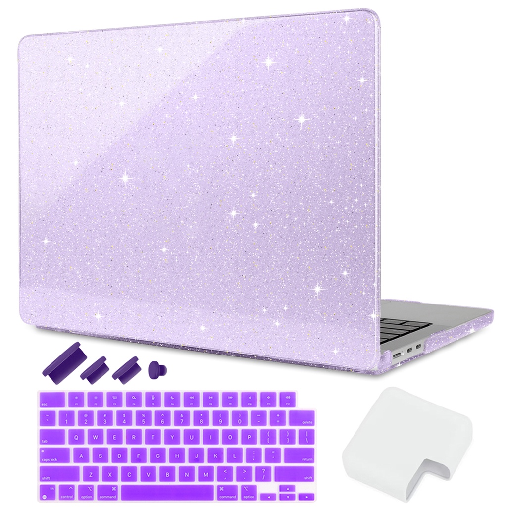 Mô tả Bling Crystal Case for MacBook Pro13 14" M4 M3 M2 M1 Air 13 13.6 15" A2941 A2681 A2337 A2179 A1932 A2442 A2338 A1708 A1706 A2159 A1989 A2251 Laptop Hardshell Case - 11