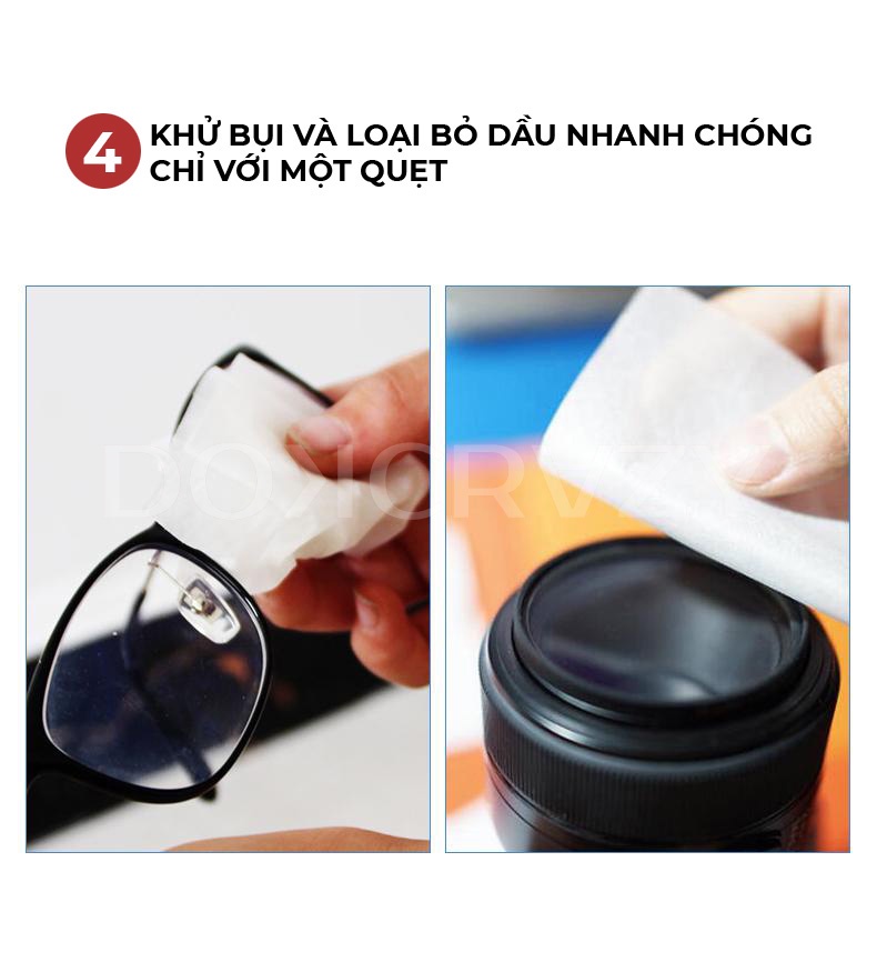 Mô tả Khăn lau kính NANO chuyên dụng DOKCRAZY chống bám hơi nước đi mưa, đeo khẩu trang - 10