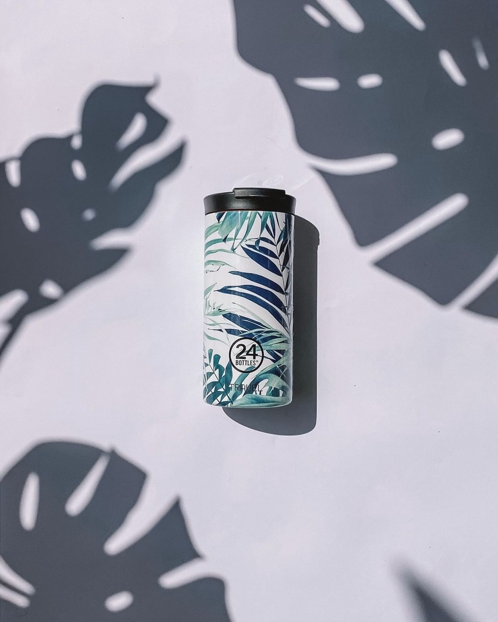 Mô tả Bình giữ nhiệt Travel Tumbler 24Bottles họa tiết Lush chất liệu thép không gỉ - 1
