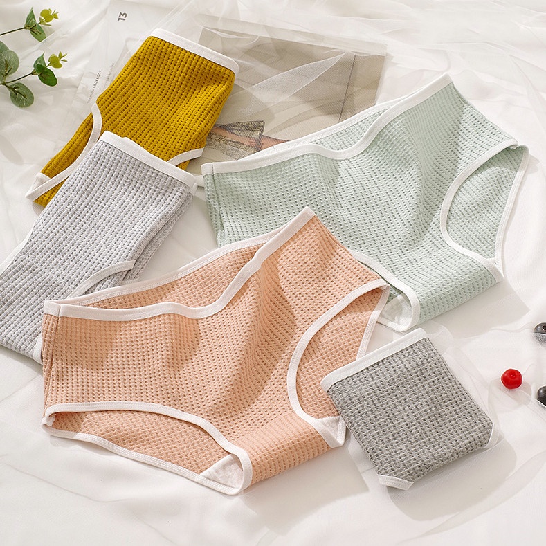 Mô tả Quần lót cotton FINETOO thoáng khí kháng khuẩn thiết kế mới cho nữ - 1