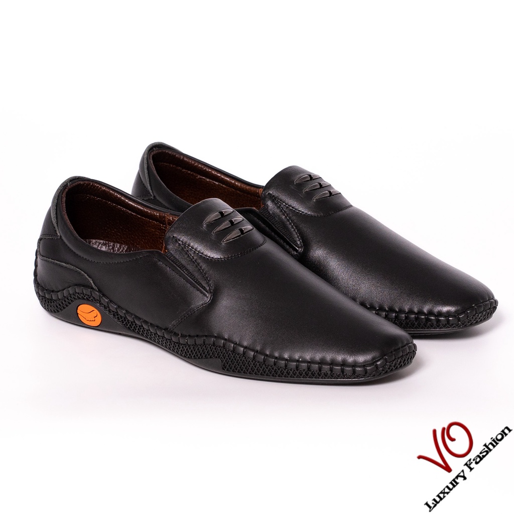Mô tả Giày mọi da bò thật trẻ trung VO luxury Fashion VO4086 - 1