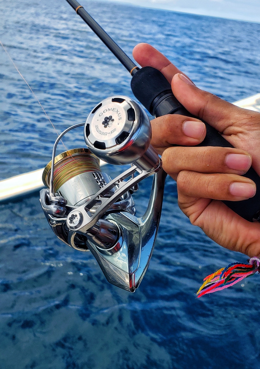 Mô tả Nút tay cầm GOMEXUS bằng hợp kim 30mm siêu nhẹ cho cần câu Shimano Sedona soare Daiwa Tatula LT Ryobi ultra lite AS30 - 2