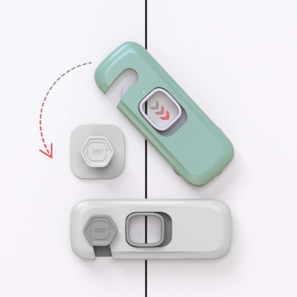 Mô tả Chốt Khóa - Taky, Cánh Cửa Tủ, Phong Cách Hiện Đại, Sản Phẩm An Tâm Cho Mẹ - An Toàn Cho Em Bé, Tiện Dụng Gia Đình. 3107 - 1