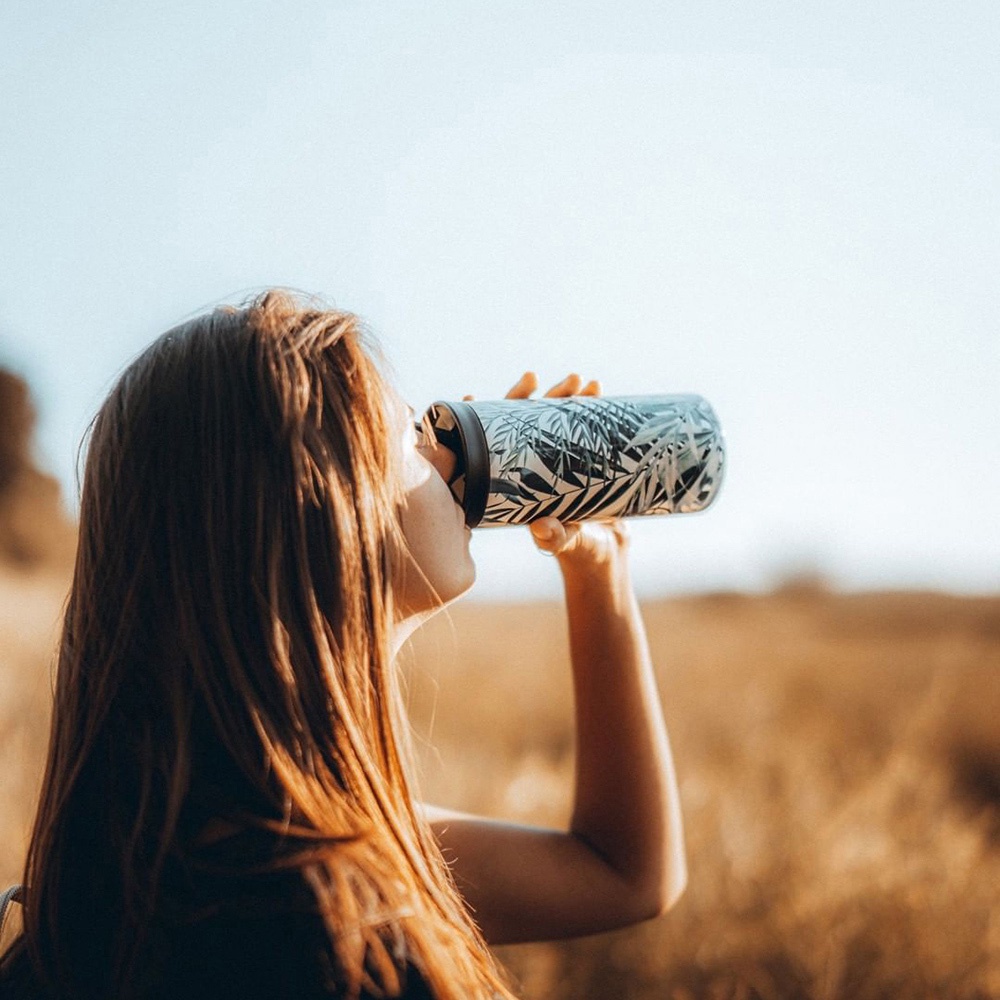 Mô tả Bình giữ nhiệt Travel Tumbler 24Bottles họa tiết Lush chất liệu thép không gỉ - 6