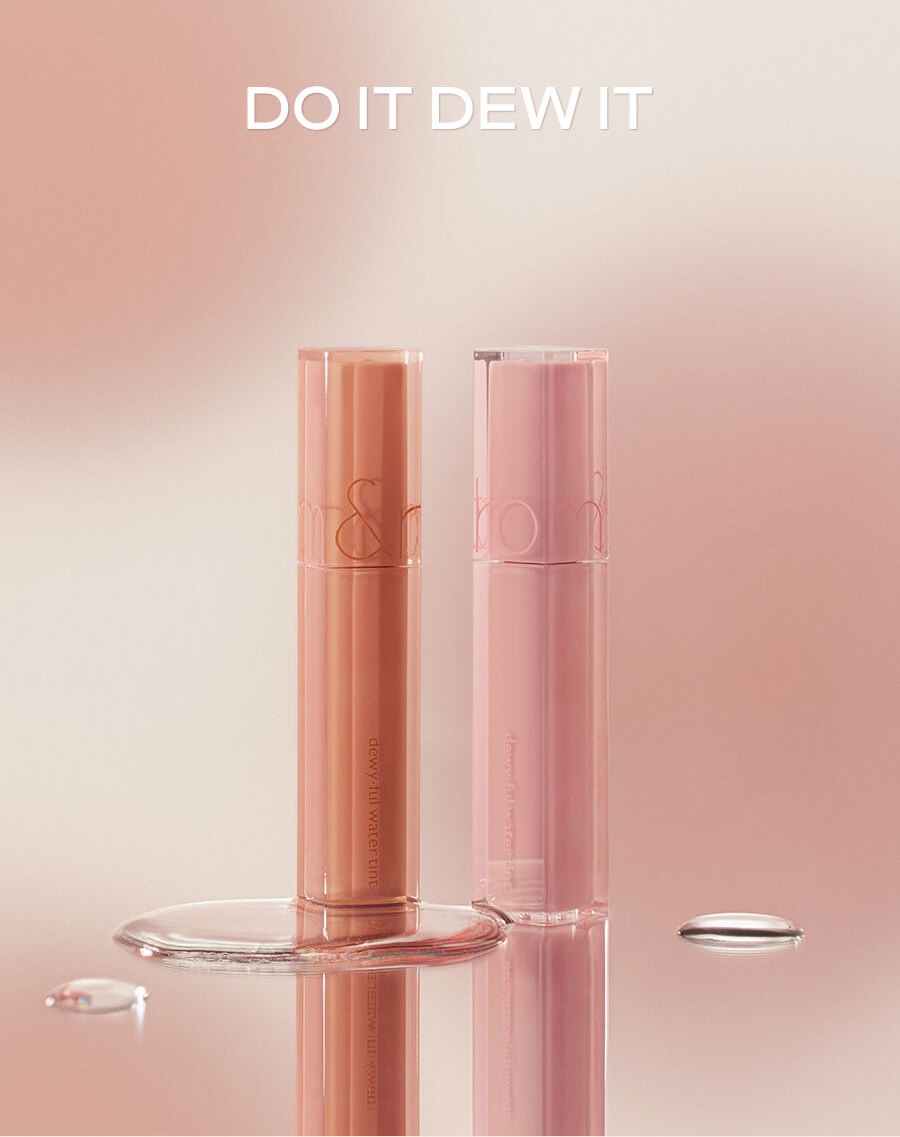 Mô tả [Muteral Nude] Son tint bóng, siêu lì cho đôi môi căng mọng Hàn Quốc Romand Dewyful Water Tint 5g - 2
