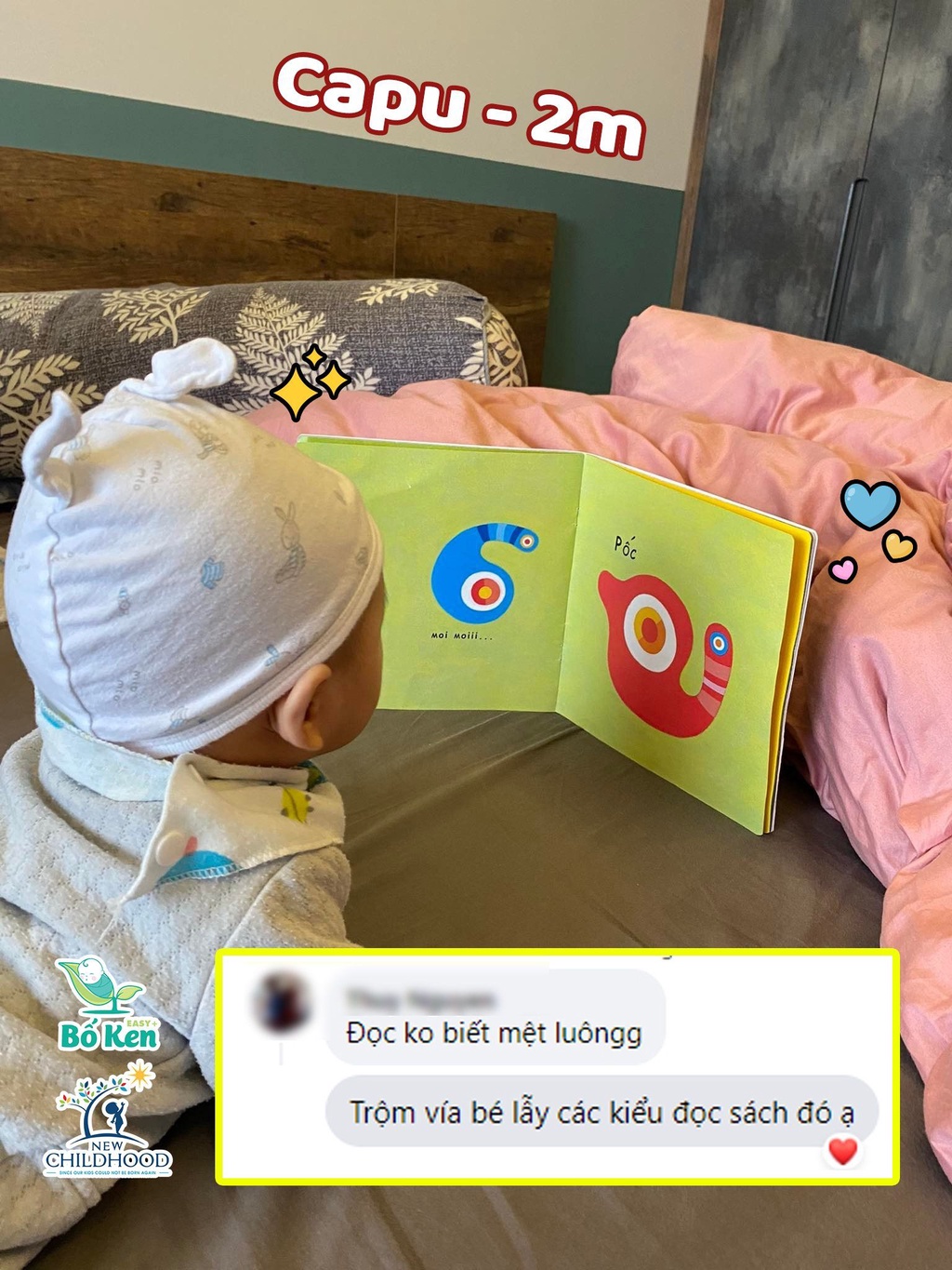 Mô tả Sách Ehon Nhật Bản - Bộ Moi Moi Và Những Người Bạn [3 cuốn] - Ehon Wabooks [Bố Ken] - 1