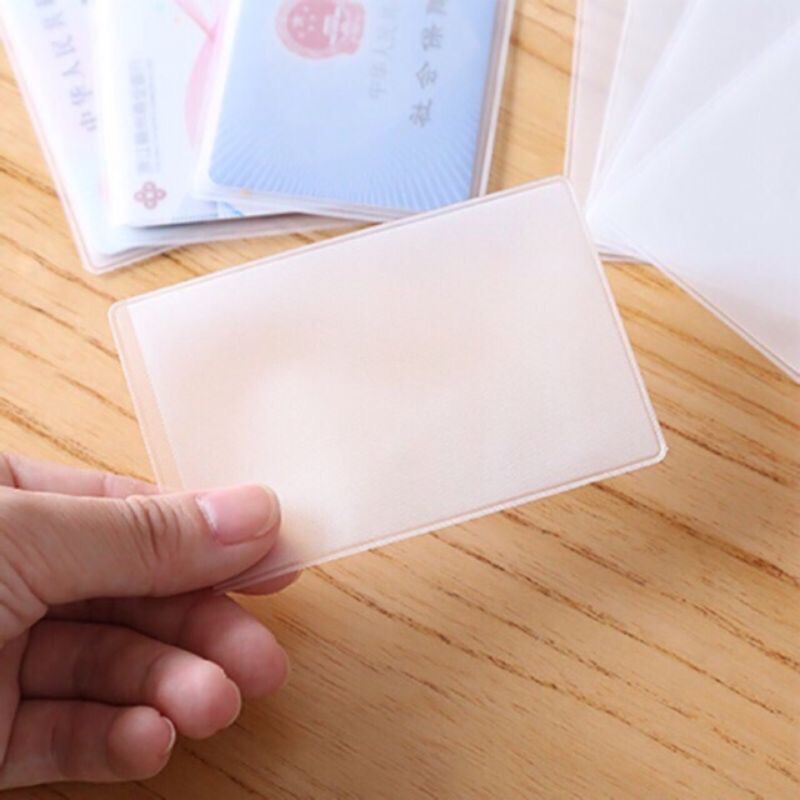 Mô tả 4 Vỏ Bọc - Taky, Thẻ Căn Cước Công Dân, Thẻ ATM, Thẻ Sinh Viên, Thẻ Nhân Viên, Bảo Vệ Thẻ Cho Sạch Sẽ, Vệ Sinh 5959Set4 - 2
