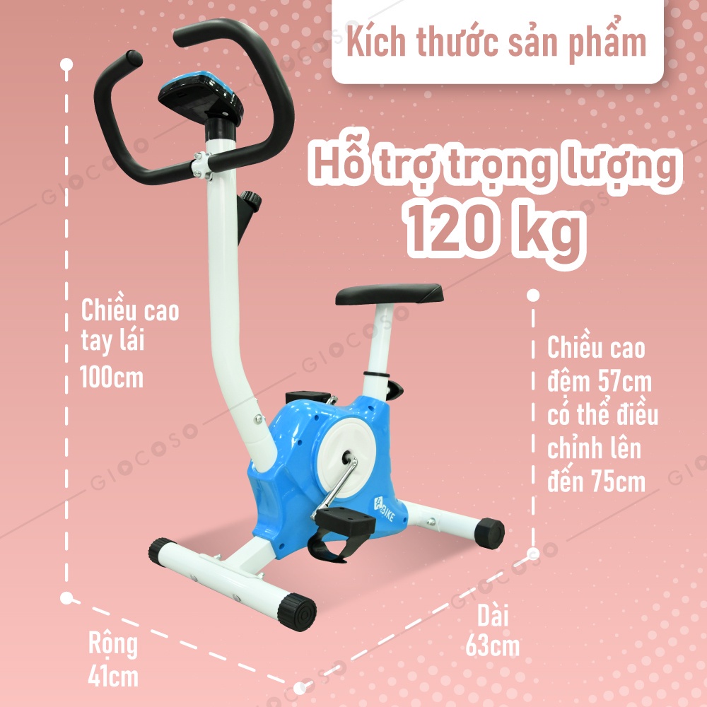 Mô tả Xe đạp tập thể dục BG EXERCISE BIKE YS02 RED trong nhà - 5