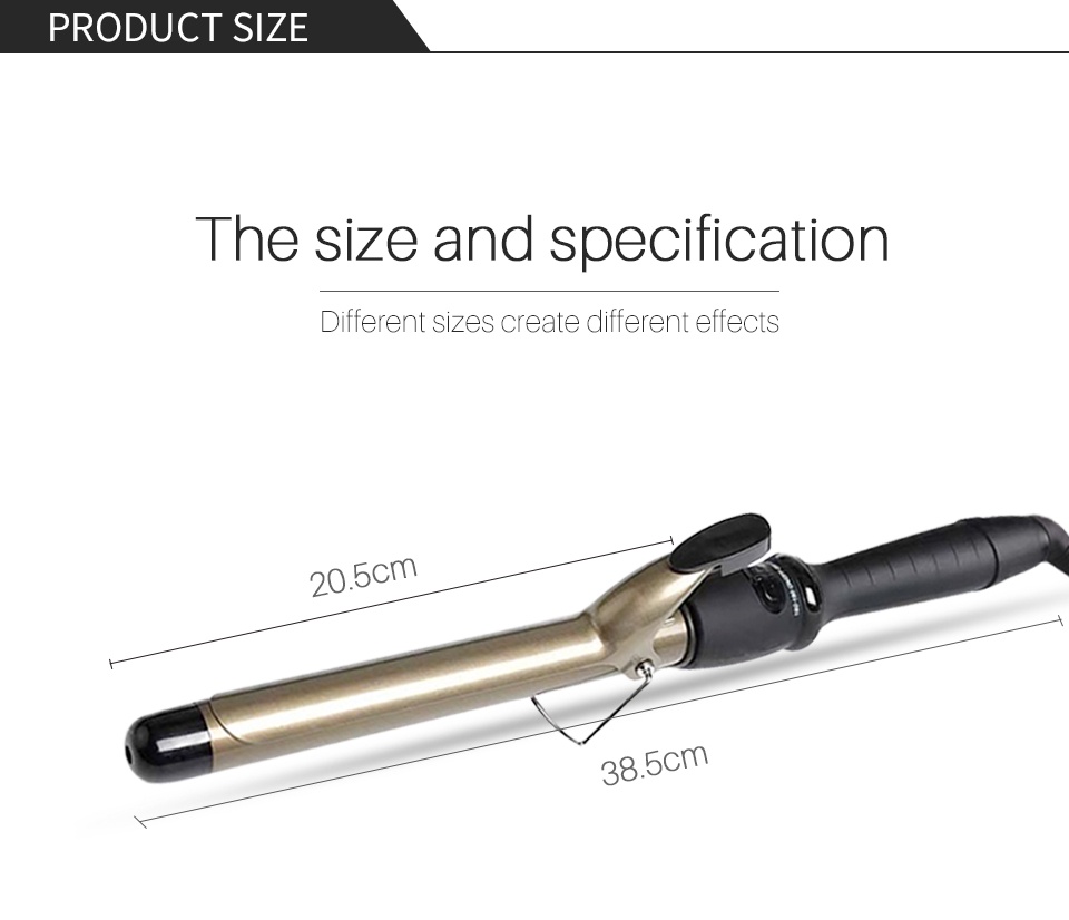 Mô tả Máy uốn tóc Ubeator bằng gốm sứ kích cỡ 25/ 28/ 32mm - 6