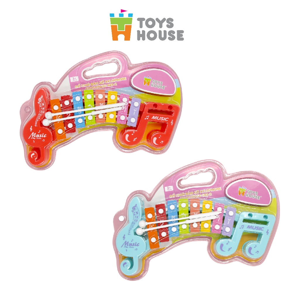 Mô tả Đồ chơi đàn gõ Xylophone cho bé 8 phím hình nốt nhạc cho bé Toyshouse 683-2 - 7