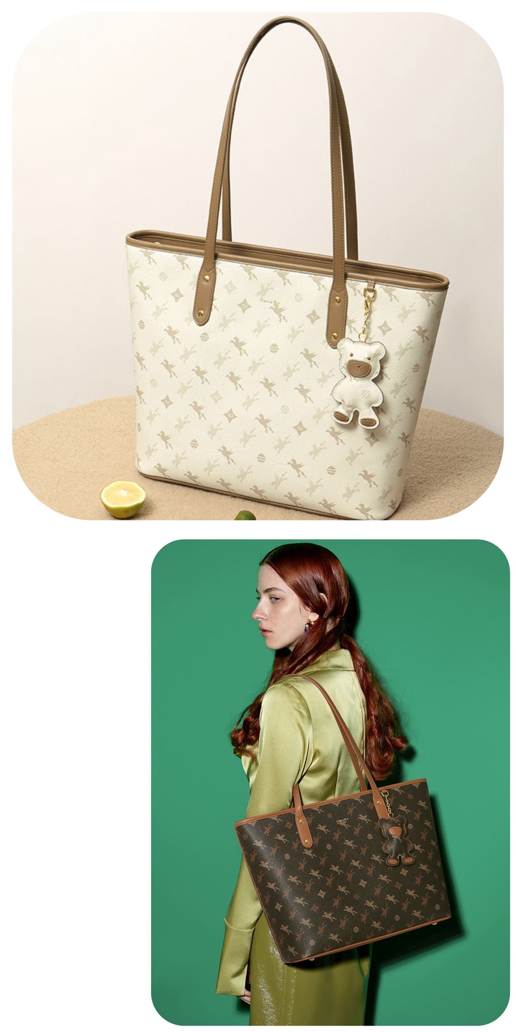 Mô tả Túi Tote Bag nữ Nucelle size to dễ thương thời trang đi học đi làm ViAnh Store 1171966 - 1