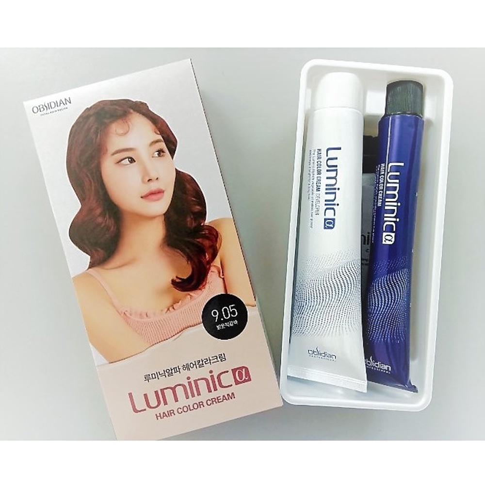 Thuốc nhuộm tóc Hàn Quốc Obsidian Luminic hair color cream NPP Shoptido ...