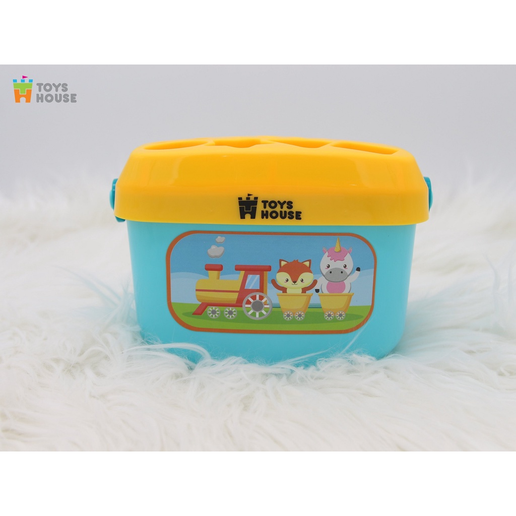 Mô tả Hộp thả hình khối - đồ chơi giáo dục sớm giúp bé nhận biết màu sắc, hình khối, chữ cái cho trẻ từ 6 tháng Toyshouse 0218 - 6