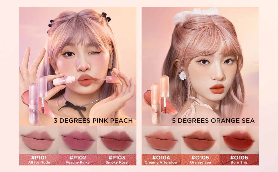 Mô tả COLORKEY Son Môi Colorkey Lip Mousse Lip Mud Màu Nhung Mờ Xinh Xắn 2g - 5